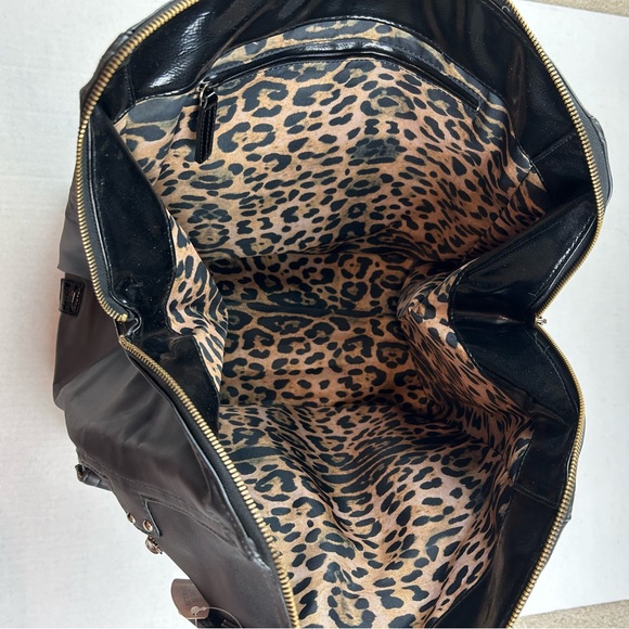 Victoria Secret's Grey & Leopard Print Travel Bag - Picture 6 of 7
